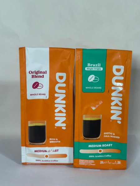 قهوة Dunkin حبوب غير مطحونة